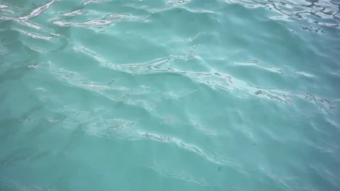 Surface of Water With Waves Stock Footage 79087348