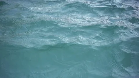 Surface of Water With Waves Stock Footage 79087441