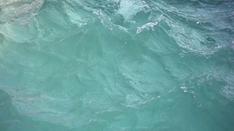 Surface of Water With Waves Stock Footage 79087477