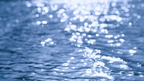 Surface Wave - Sparkling  Stock Footage 257295323