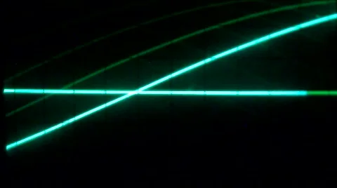 Surface waves in a beautiful line Vídeo Stock 68106588