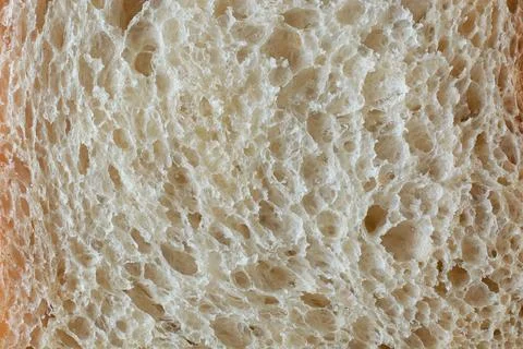 Surface of white bread, full frame background Stock Photos