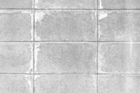 Surface of white cement wall. Foto stock