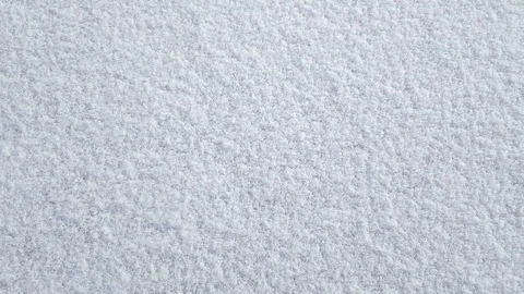 Surface of white first snow covering ground, asphalt as background or texture Stock Footage 113591901
