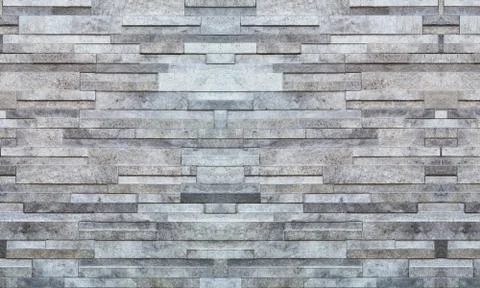 Surface white wall of stone wall gray tones Foto stock