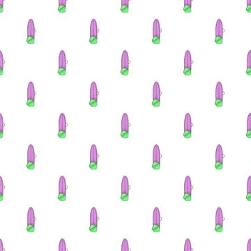 Surfboard case pattern, cartoon style Stock Illustration