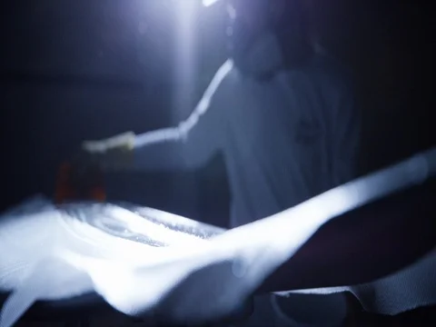 Surfboard Glassing Stock Footage 78307164