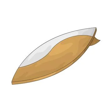 Surfboard illustration Stock Illustration