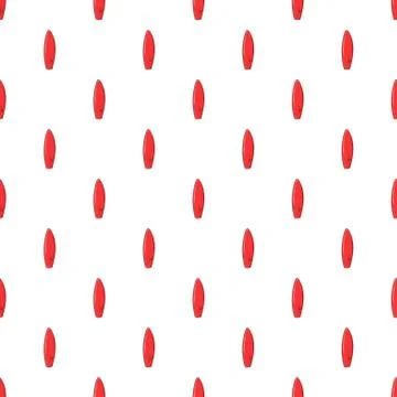 Surfboard pattern, cartoon style Stock Illustration