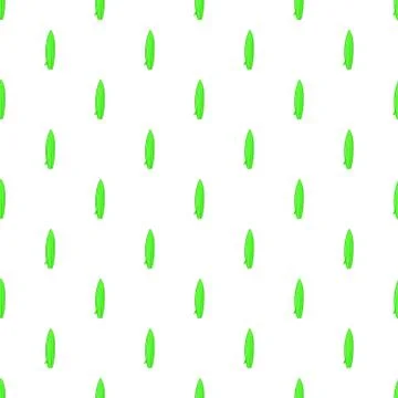 Surfboard pattern, cartoon style Stock Illustration