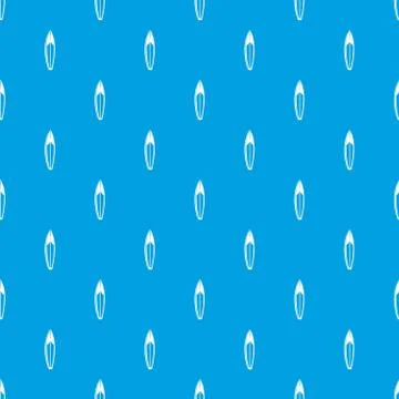 Surfboard pattern seamless blue Stock Illustration