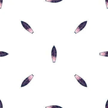 Surfboard pattern seamless vector Stock Illustration