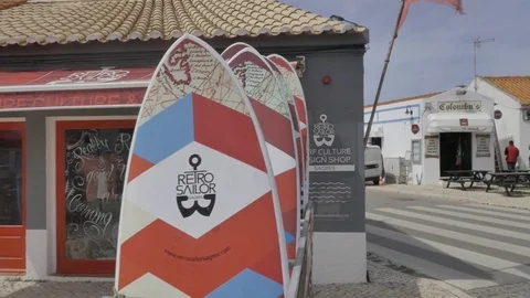 Surfboards Stock Footage 78449198