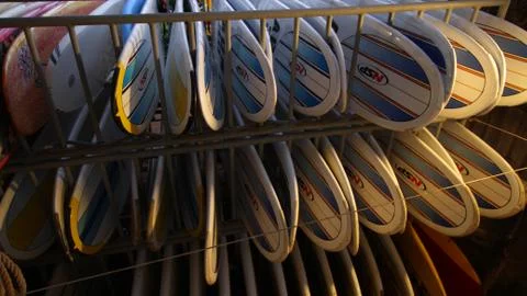 Surfboards Stock Photos