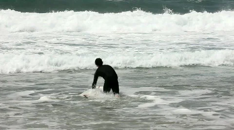 Surfer 01 Stock Footage 492986