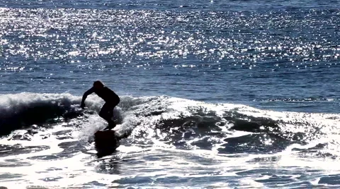 Surfer 09 - surfing, paddle Stock Footage 5089071