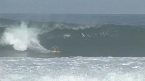 Surfer backflips Motion JPEG Stock Footage 800886