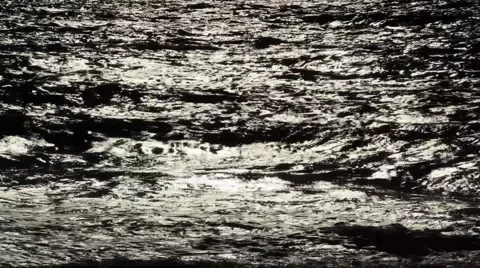 Surfer backlight Stock Footage 1007481