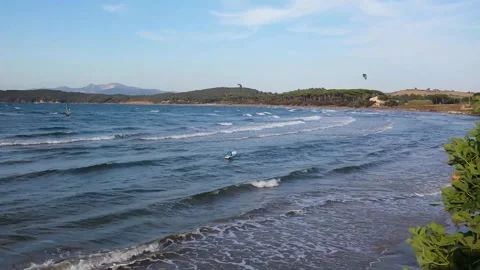 Surfer on the beach Stock Footage 165363571