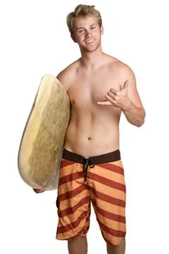 Surfer boy Stock Photos