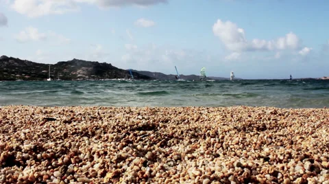 Surfer in Corsica Stock Footage 36267581