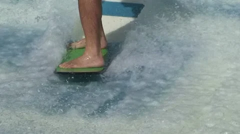 Surfer Fall 1 Stock Footage 11290144