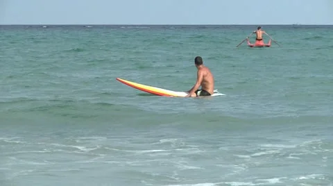 Surfer Stock Footage 12061940