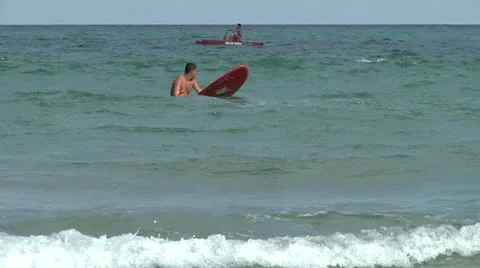 Surfer Stock Footage 12062179