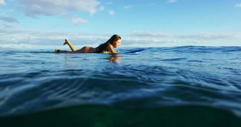 Surfer Girl Stock Footage 67506089