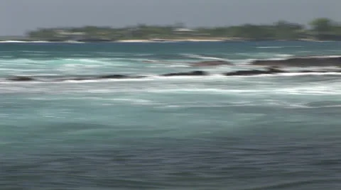 Surfer going out Stock Footage 23115676