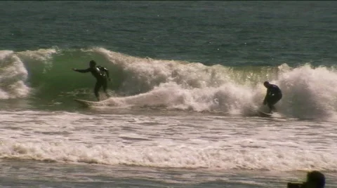 Surfer with hat Stock Footage 856912