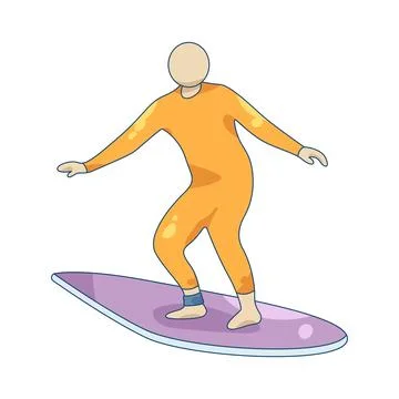 Surfer Ilustração Stock