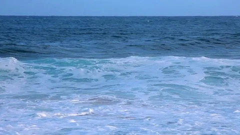 Surfer riding a wave Stock Footage 71214637