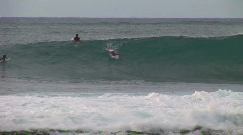 Surfer rips wave HQ Stock Footage 241186