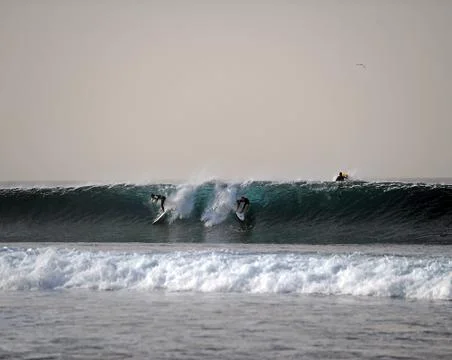 Surfer take of Stock Photos