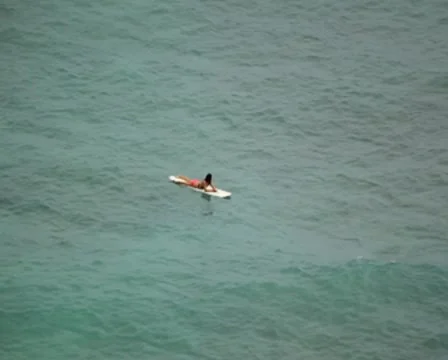 Surfer Waiting 01 PAL Stock-Footage 8537648