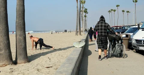 Surfer Warming-up Stock Footage 102152945