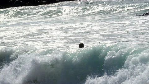 Surfer on the water Video stock 236534793