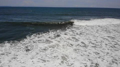 Surfer wave on Bali ocean 스톡 동영상 149366356
