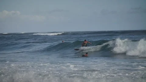 Surfers 168 Stock Footage 155495495