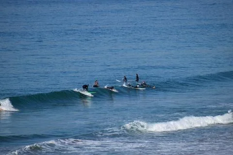 Surfers 2 Stock Photos