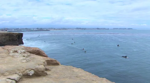 Surfers Stock Footage 27877530