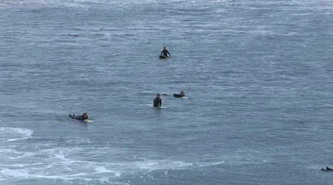 Surfers Stock Footage 30569688