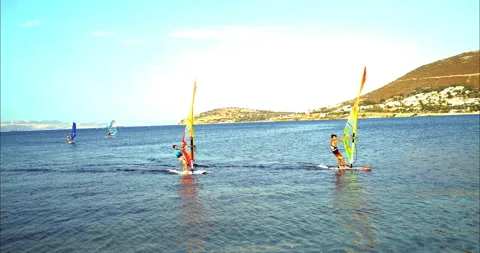 Surfers Stock Footage 148104738