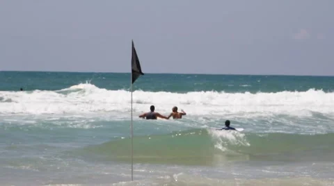 Surfers go to sea Stock Footage 51743779