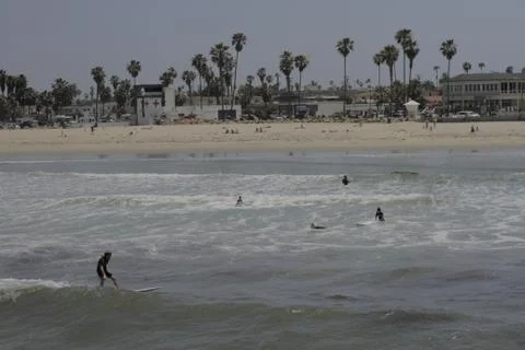 Surfers in OB Stock Photos