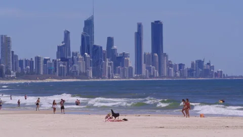 Surfers Paradise Cityscape Stock Footage 266753985