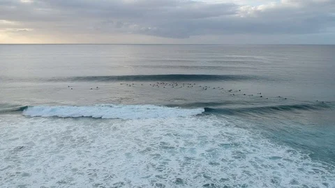 Surfers Pipeline Stock Footage 115377122