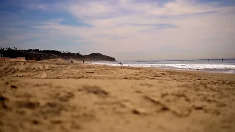 Surfers in the waves Stock Footage 234067231