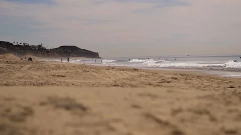 Surfers in the waves Stock Footage 234067434